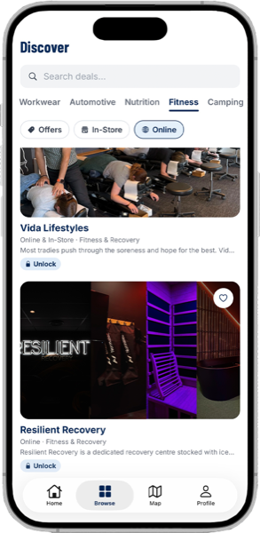 Browse the App